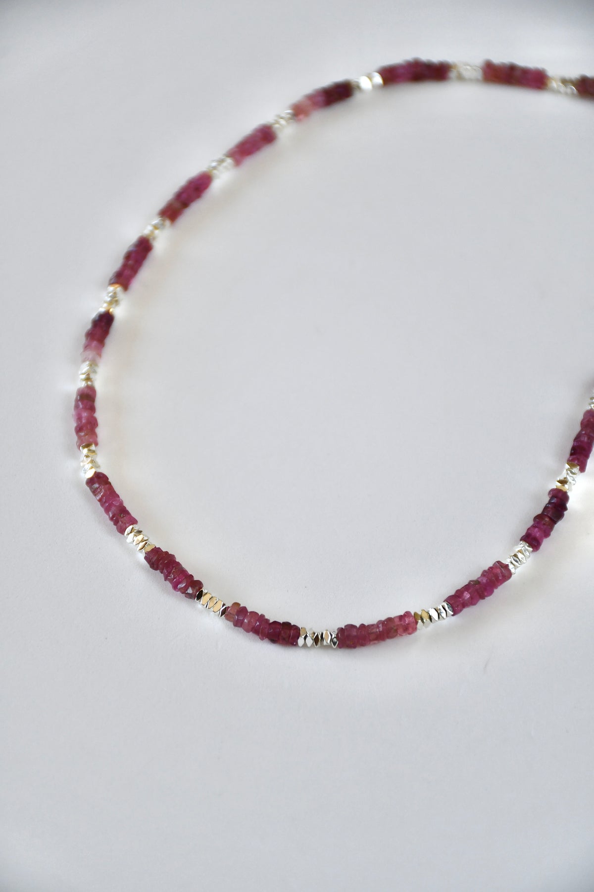 Collier Rubellite — La tendresse rayonnante