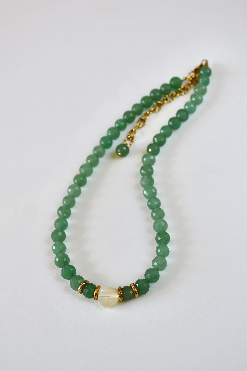Collier aventurine — Chance douce