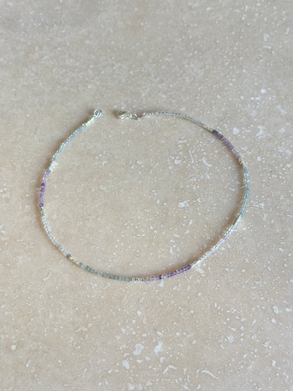 Collier Fluorite — Clarté intérieur