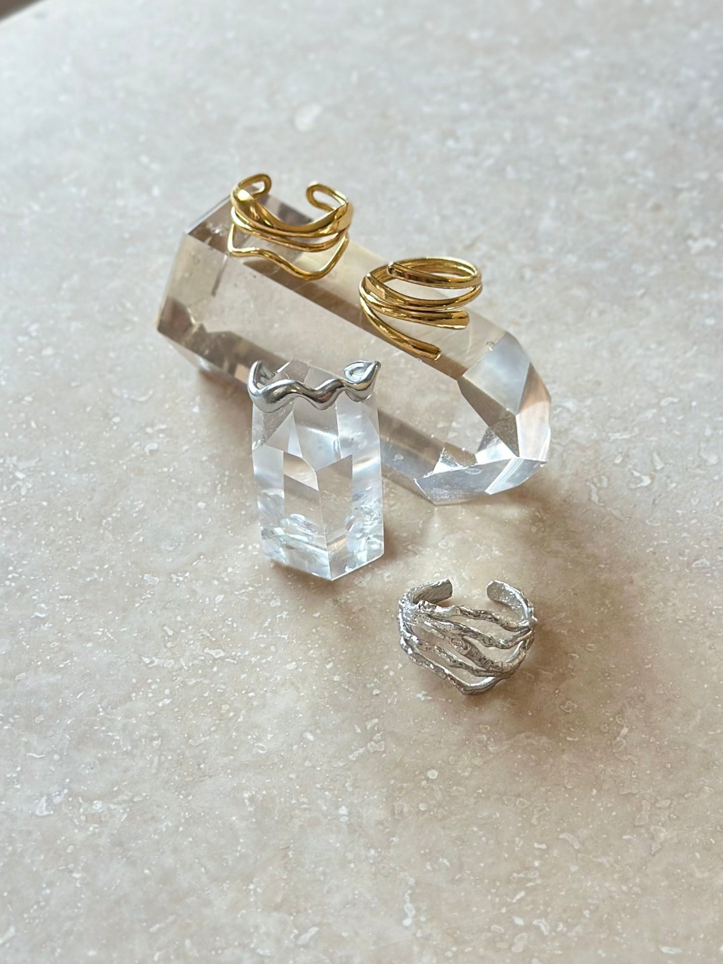 Bague en Argent ajustable