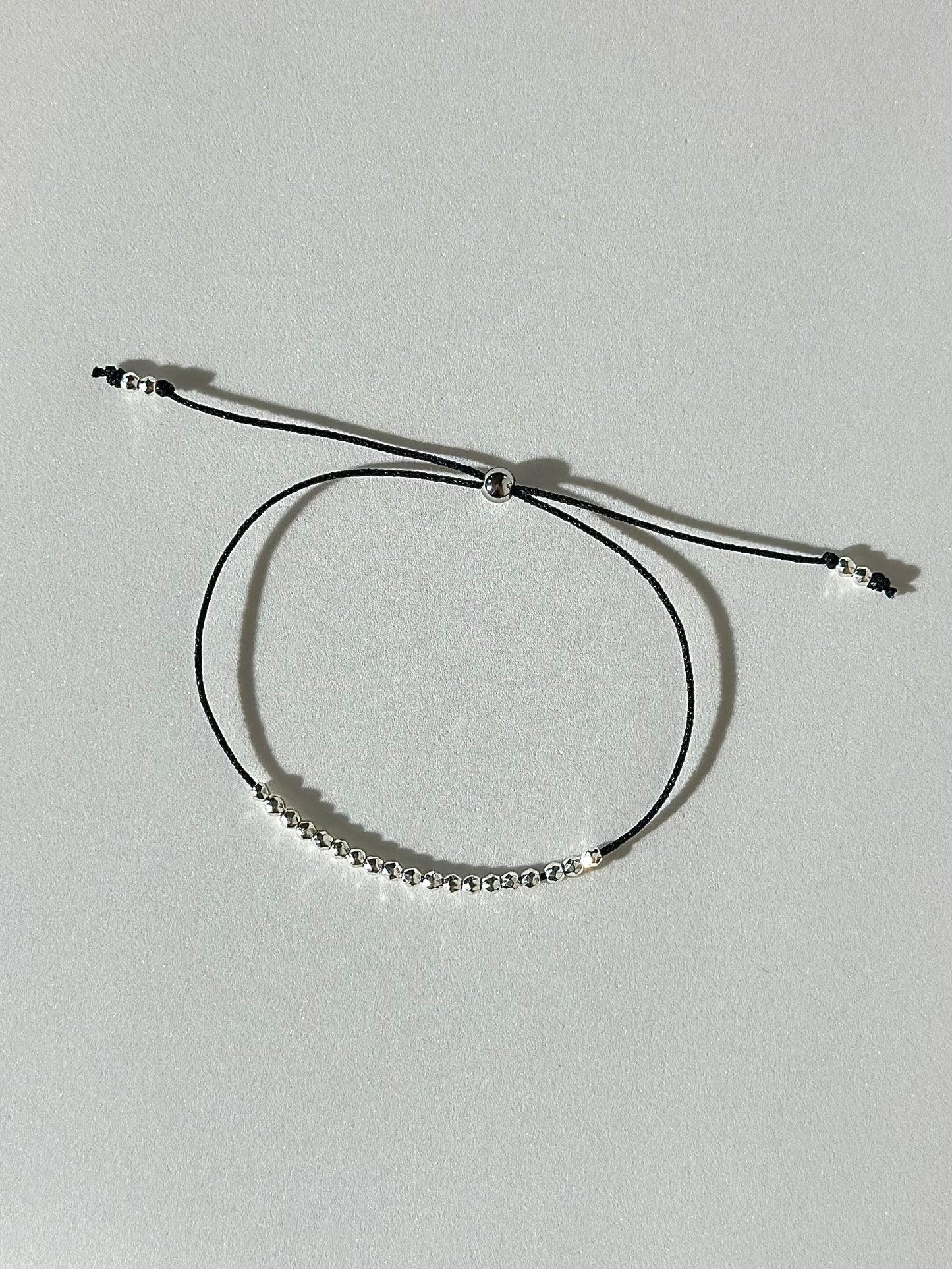 Divers Bracelet sur soie pailletée