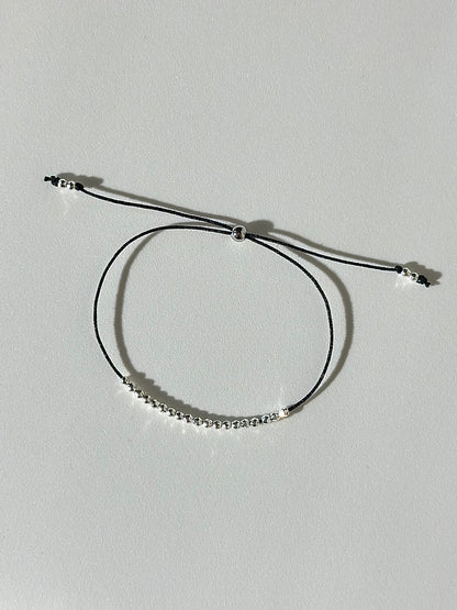 Divers Bracelet sur soie pailletée