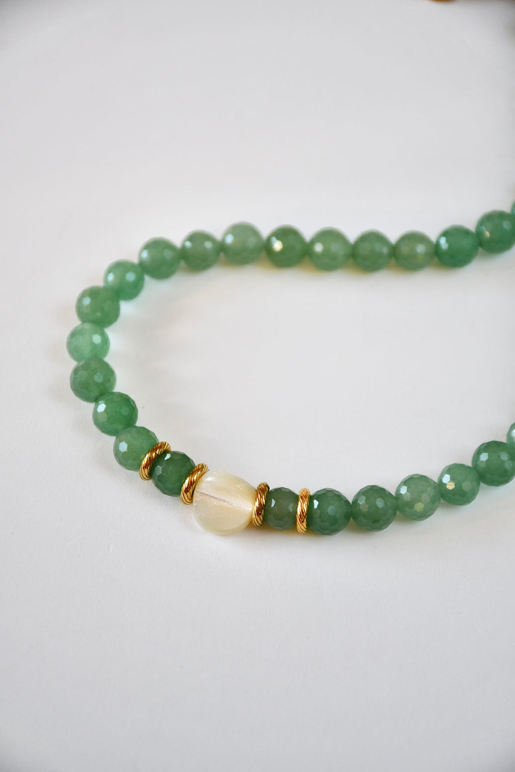 Collier aventurine — Chance douce