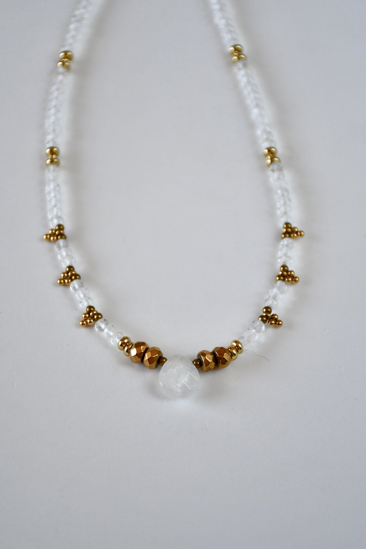 Collier Cristal de Roche – Clarté et vibration