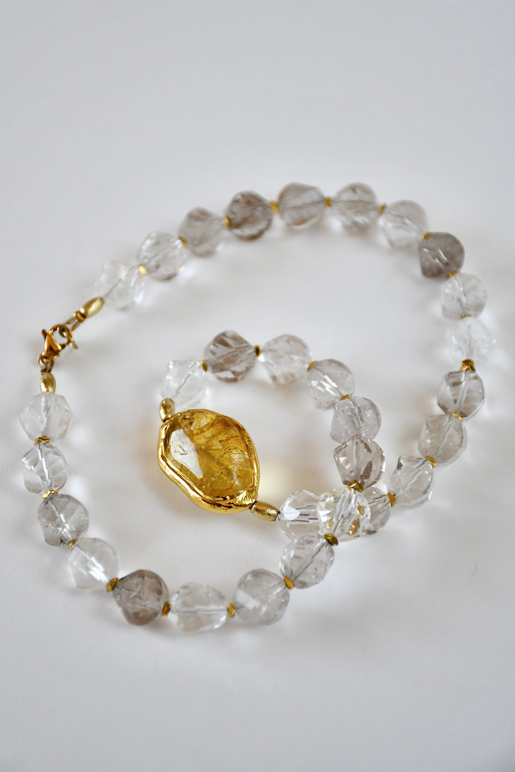 Collier Cristal de quartz