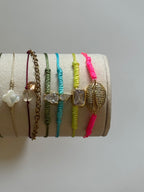 Braccialetti colorati regolabili