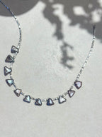 #65 Collier perles de culture noires