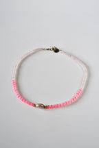Collier Opale Éthiopienne, Perle d’eau douce & Quartz rose