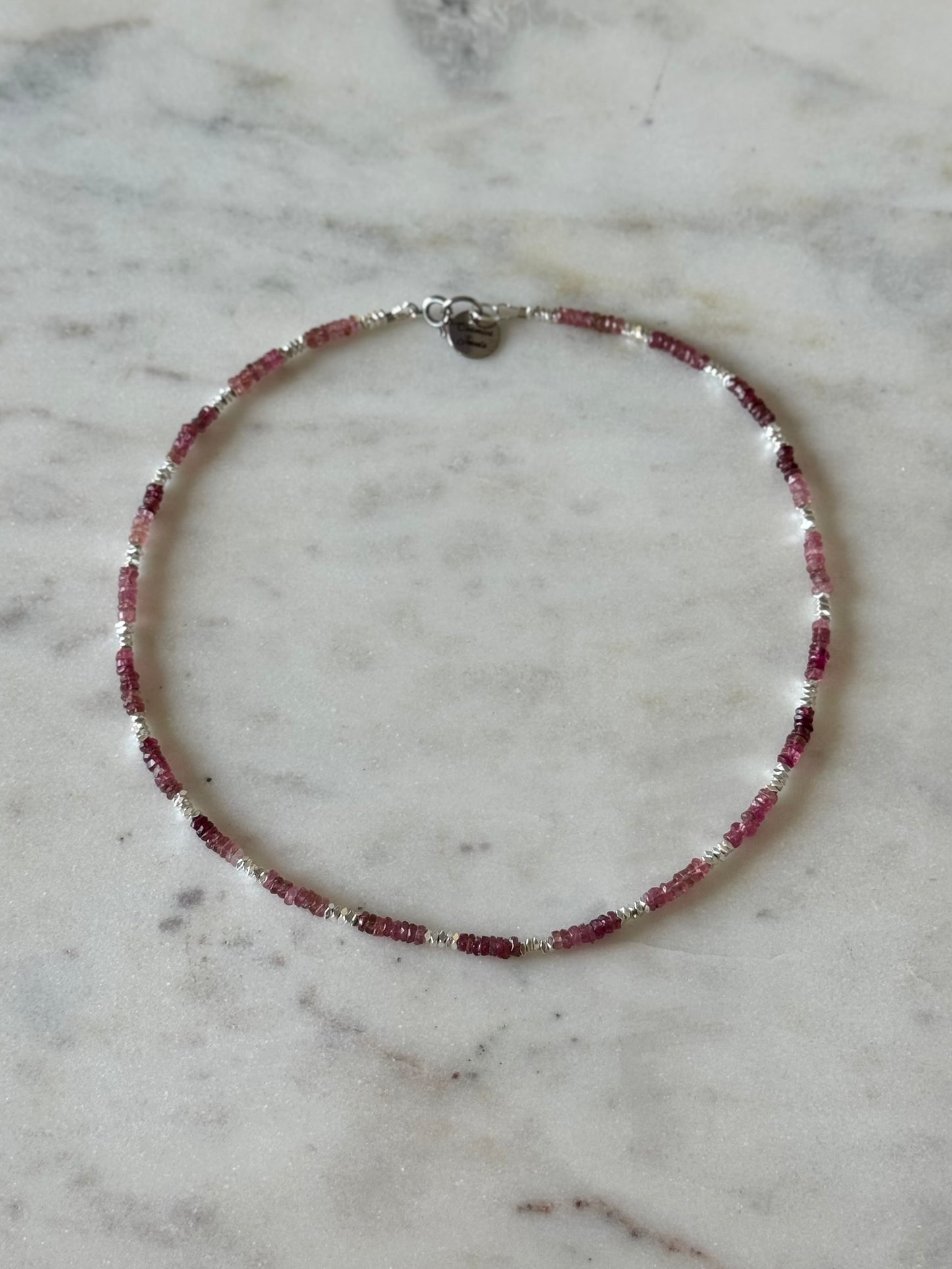 Collier Rubellite — La tendresse rayonnante