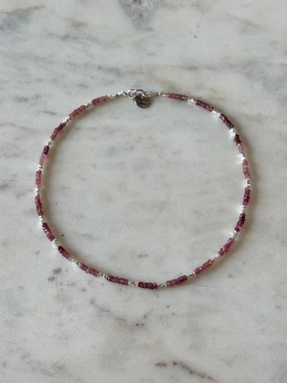 Collier Rubellite — La tendresse rayonnante