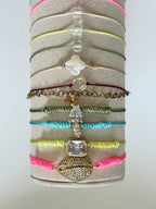 Braccialetti colorati regolabili