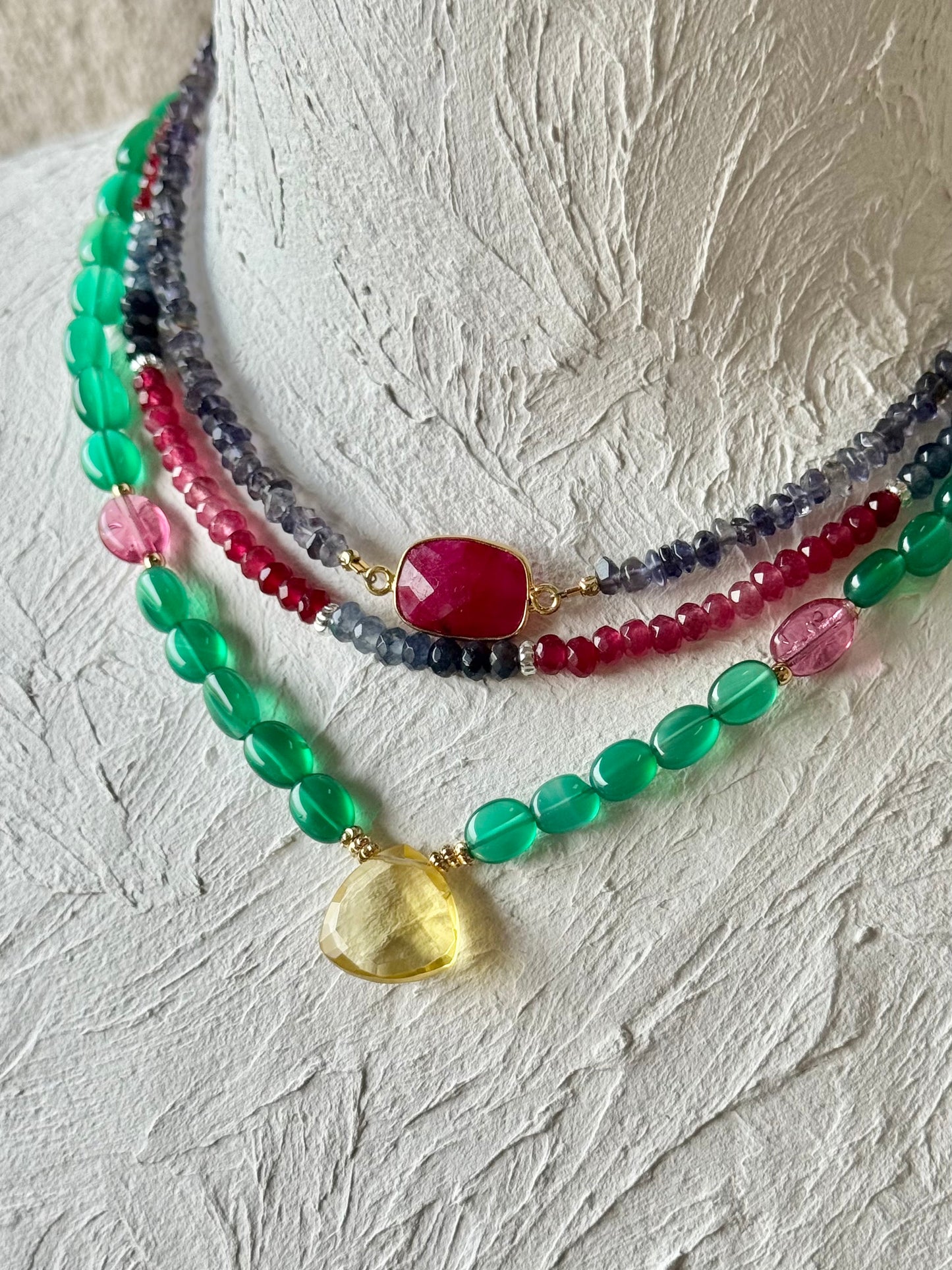 Collier Agate — Harmonie et stabilité intérieure