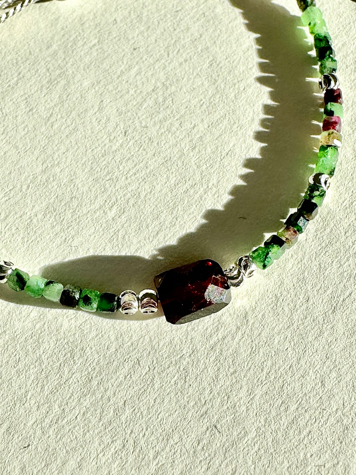 Bracelet Rubis Zoïste & Grenat