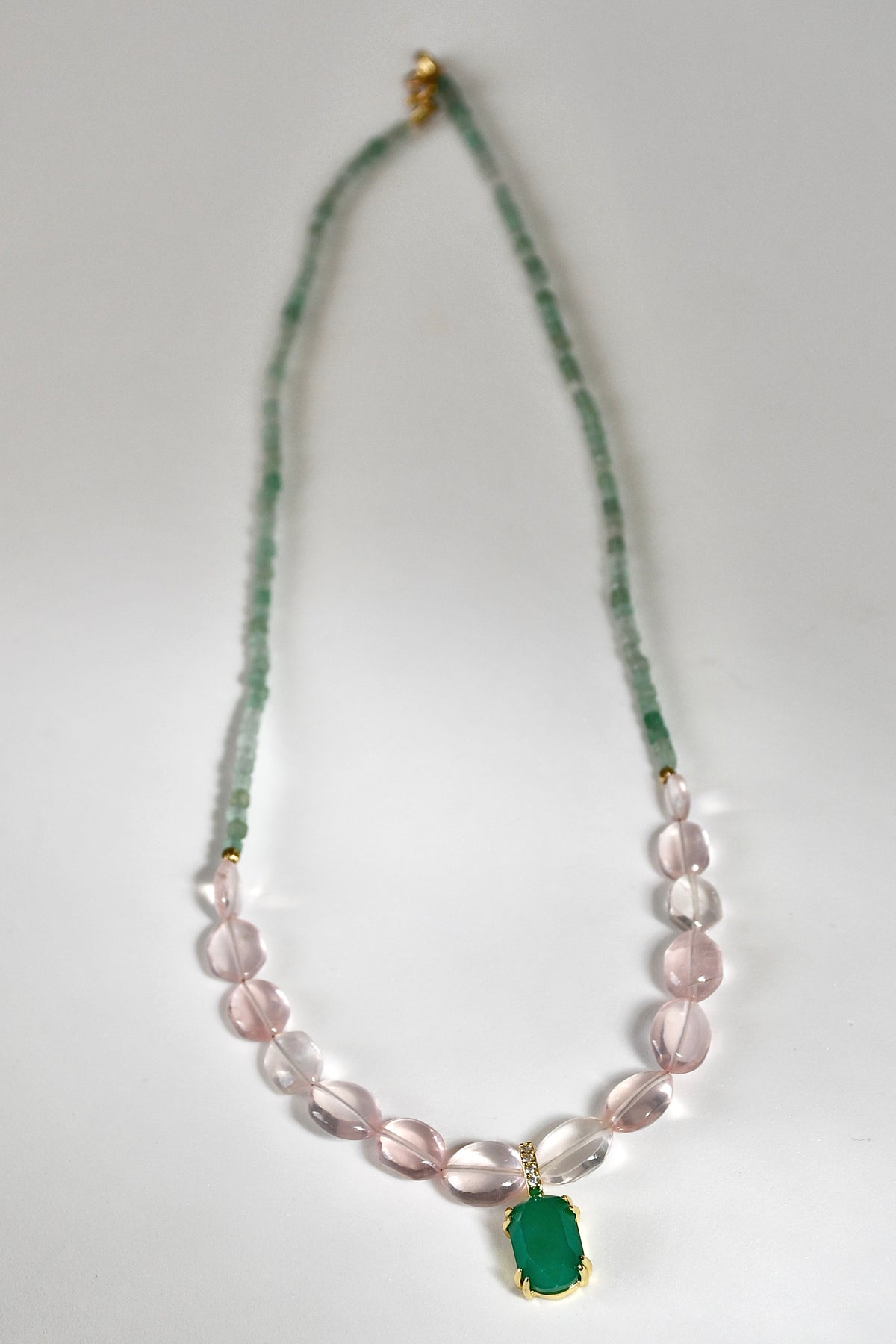 Collier MultiQuartz & Onyx — La sagesse du cœur