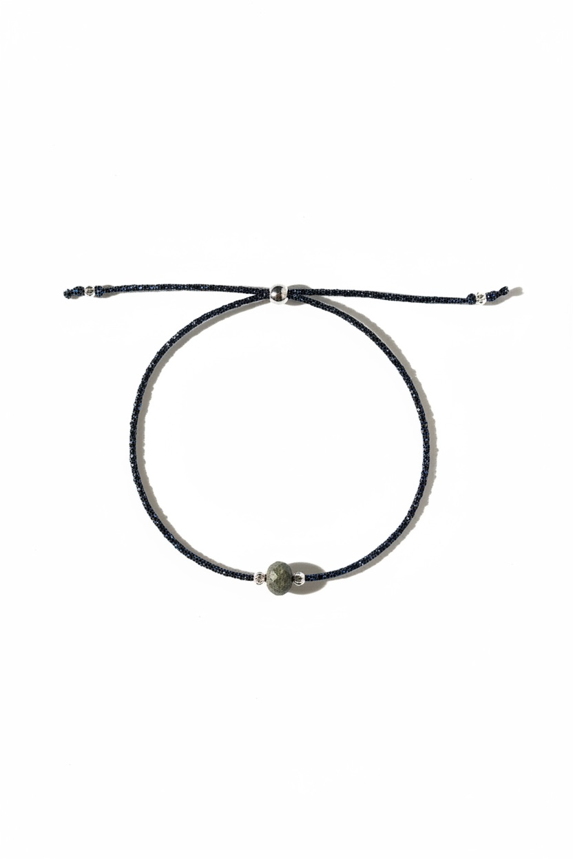Divers Bracelet sur soie pailletée