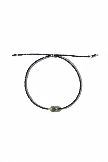 Divers Bracelet sur soie pailletée