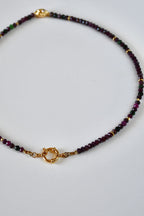 Collier Rubis — Force, Passion & Présence