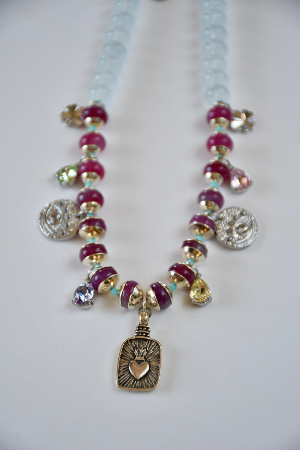 Collier Charms Jade — La pierre des âmes sages