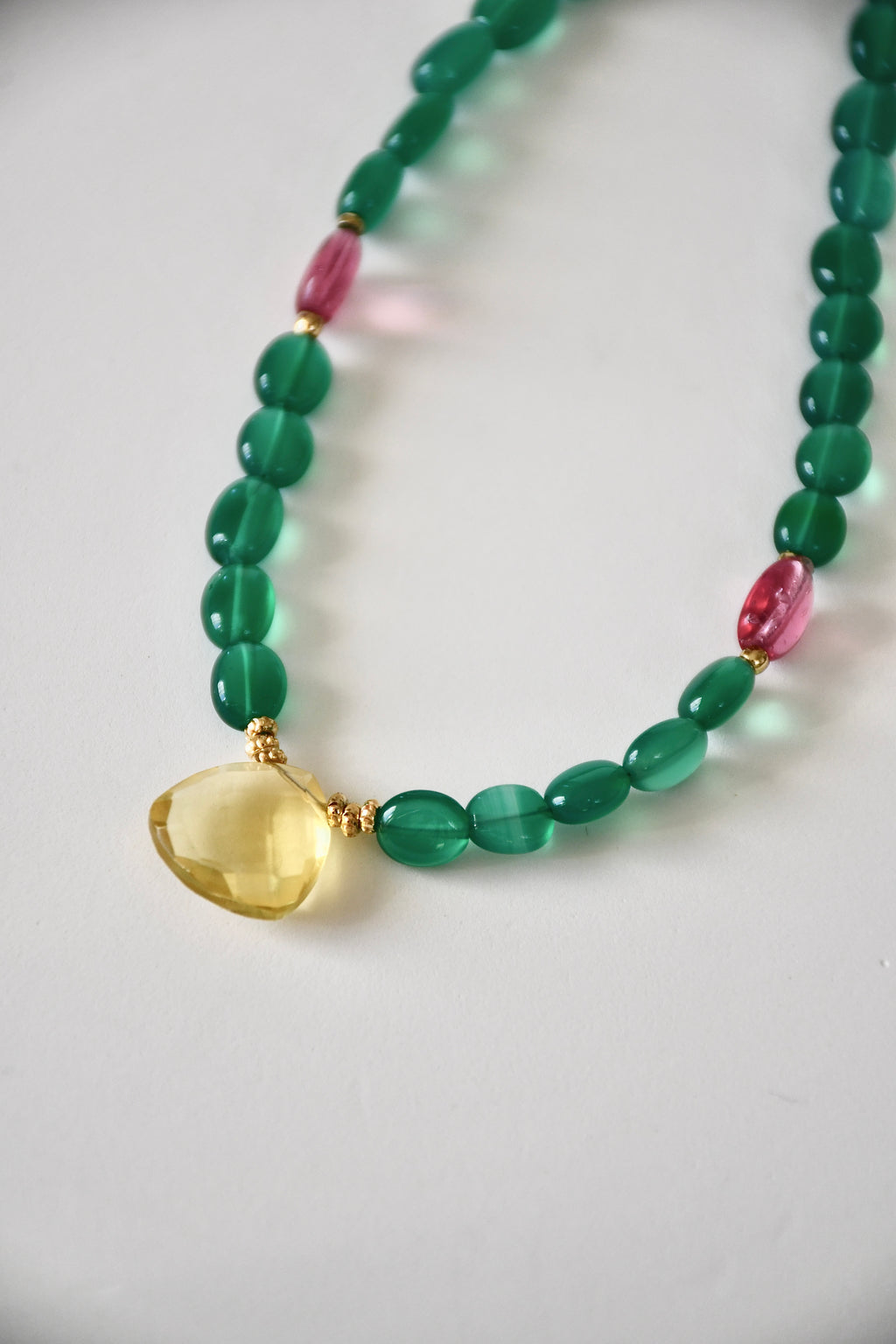 Collana Onice e Agata – Ancoraggio e Armonia