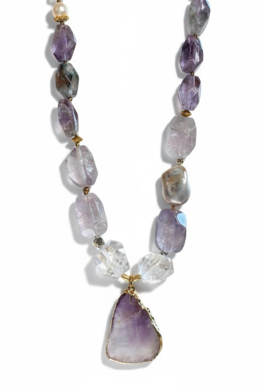 Collier Améthyste