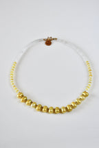 Collier Opale Éthiopienne, Perles d’eau douce & Cristal de roche