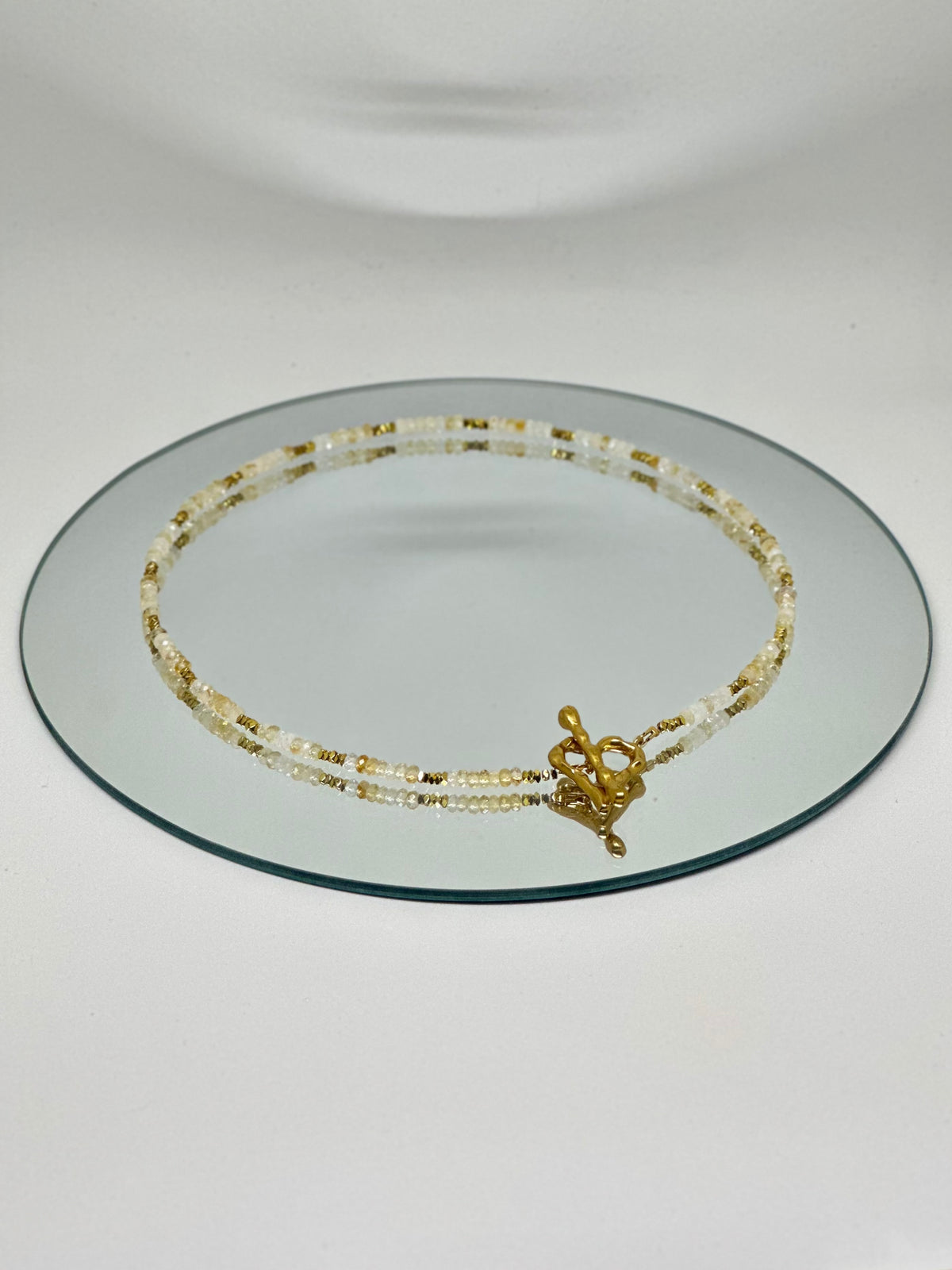 Collier fin Citrine — lumière et joie intérieure