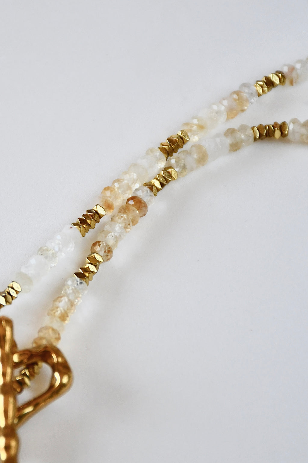 Collier fin Citrine — lumière et joie intérieure