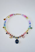 Colliers Charms, Lapis-Lazuli & Jade — La sagesse illuminée