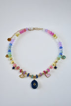 Colliers Charms, Lapis-Lazuli & Jade — La sagesse illuminée