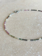 #110 Collana con tormalina e granato – Energia vitale