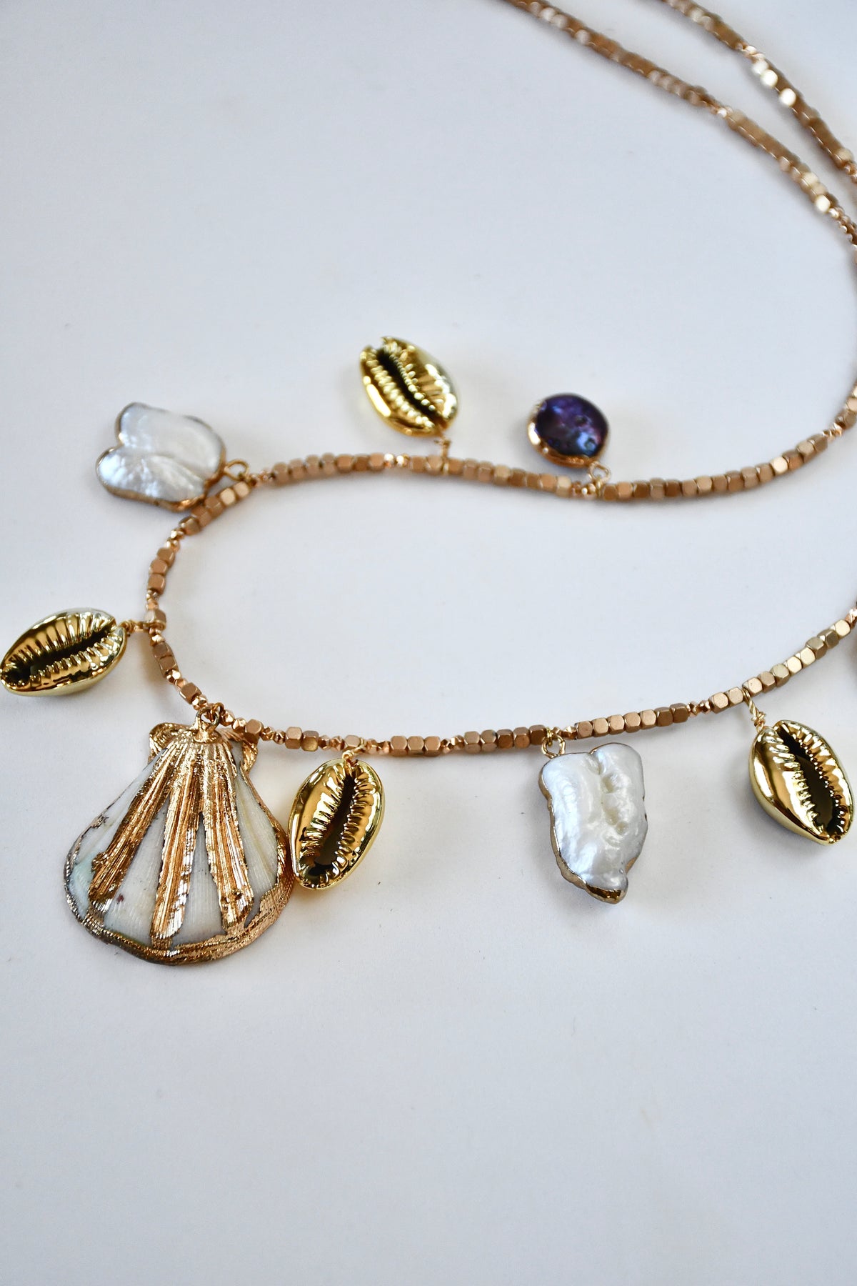 Collier Charms coquillages