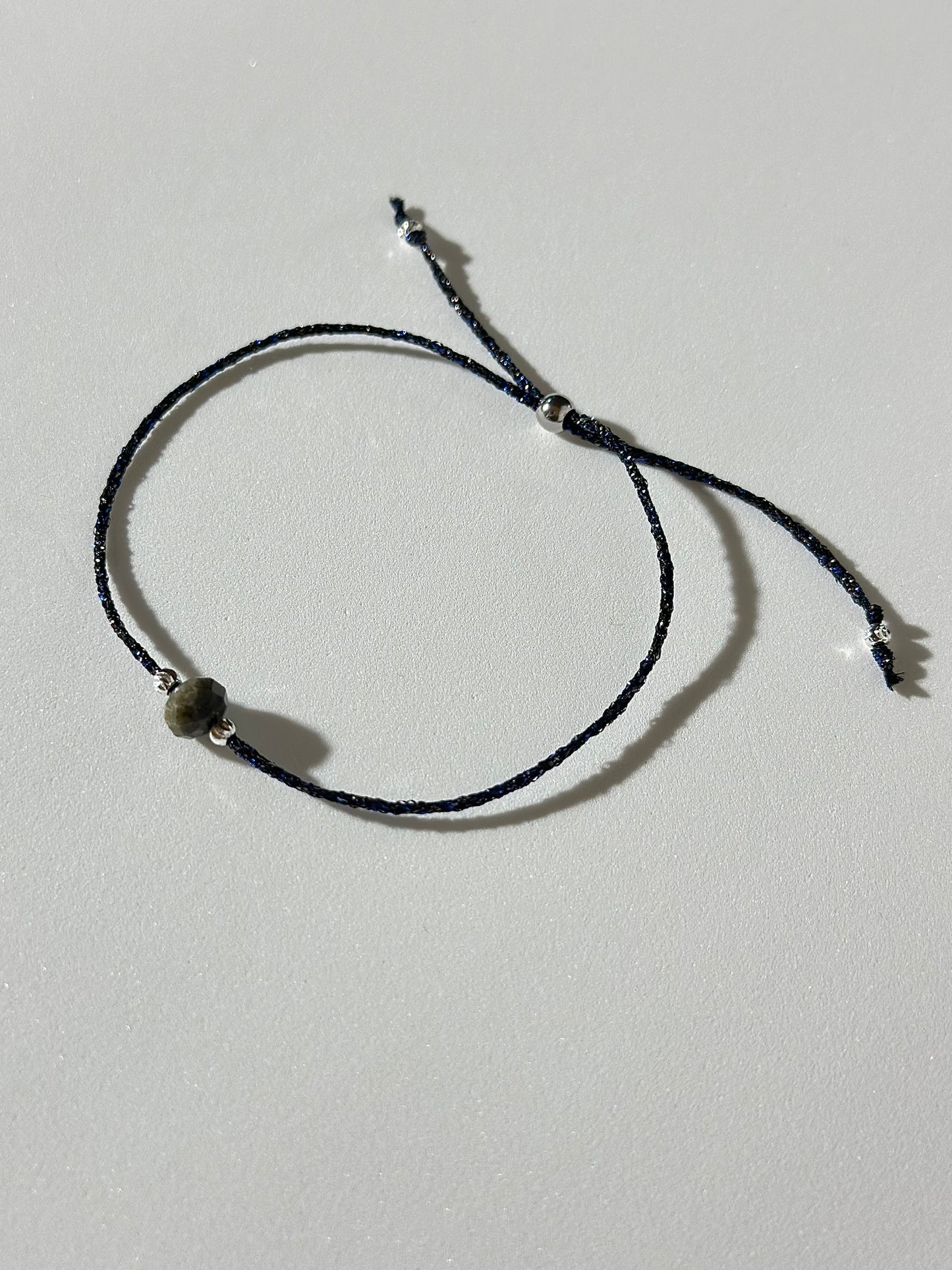 Divers Bracelet sur soie pailletée