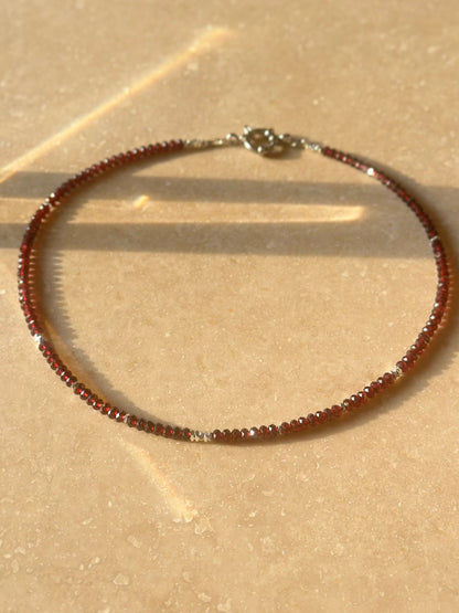 Collier Grenat - Vitalité