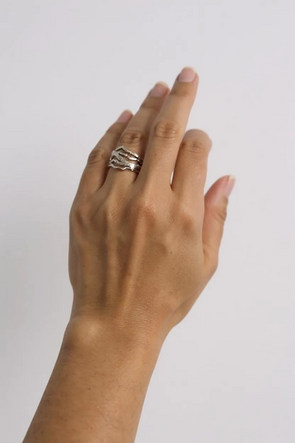 Bague en Argent ajustable