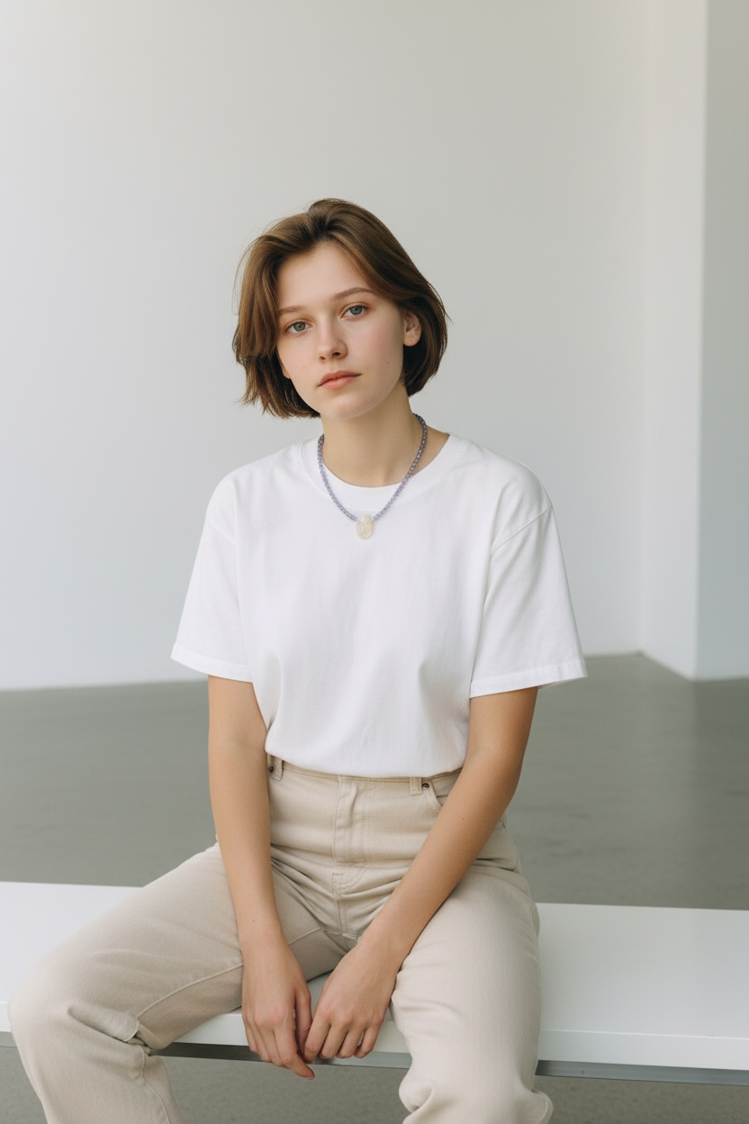 Collier Topaze & Citrine — Clarté, Vitalité et Équilibre
