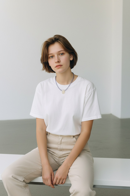 Collier Topaze & Citrine — Clarté, Vitalité et Équilibre