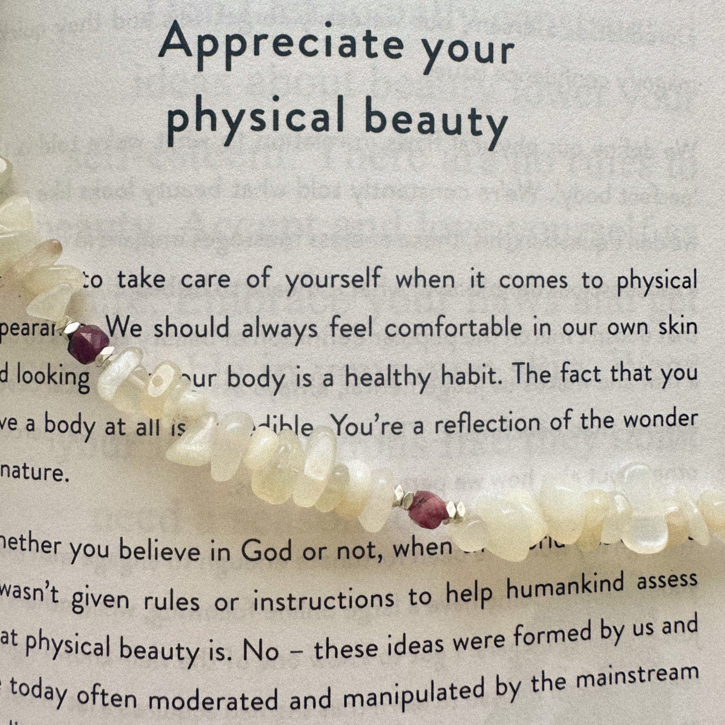 Collier Pierre de Lune et Tourmaline