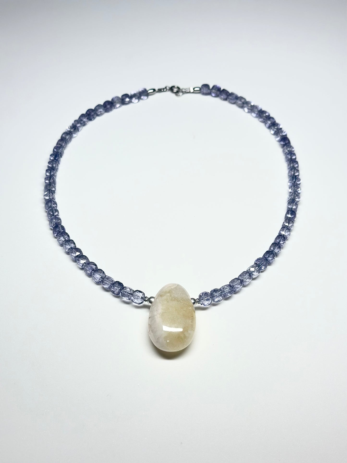 Collier Topaze & Citrine — Clarté, Vitalité et Équilibre