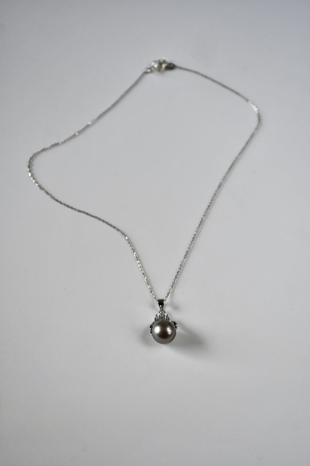 Collier Perle de Tahiti sur chaine Argent 925