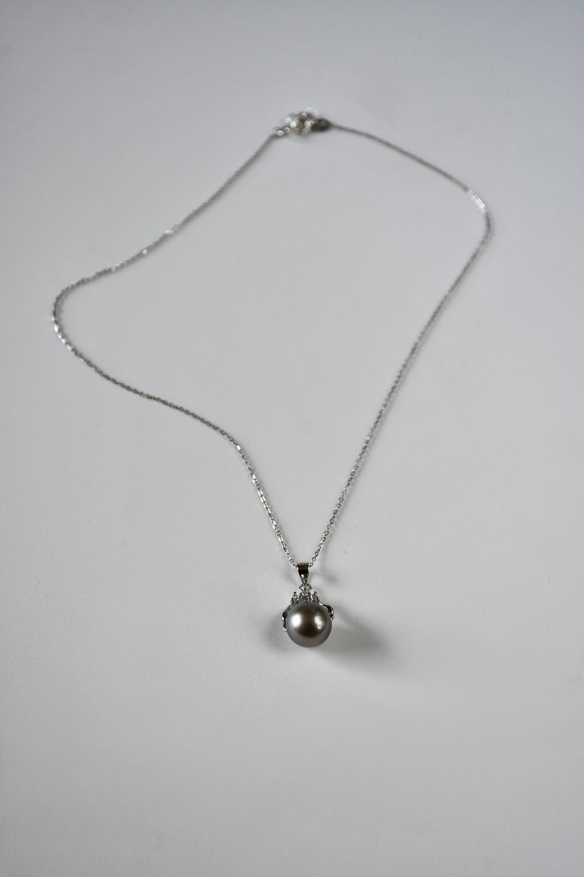 Collier Perle de Tahiti sur chaine Argent 925
