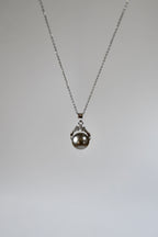 Collier Perle de Tahiti sur chaine Argent 925