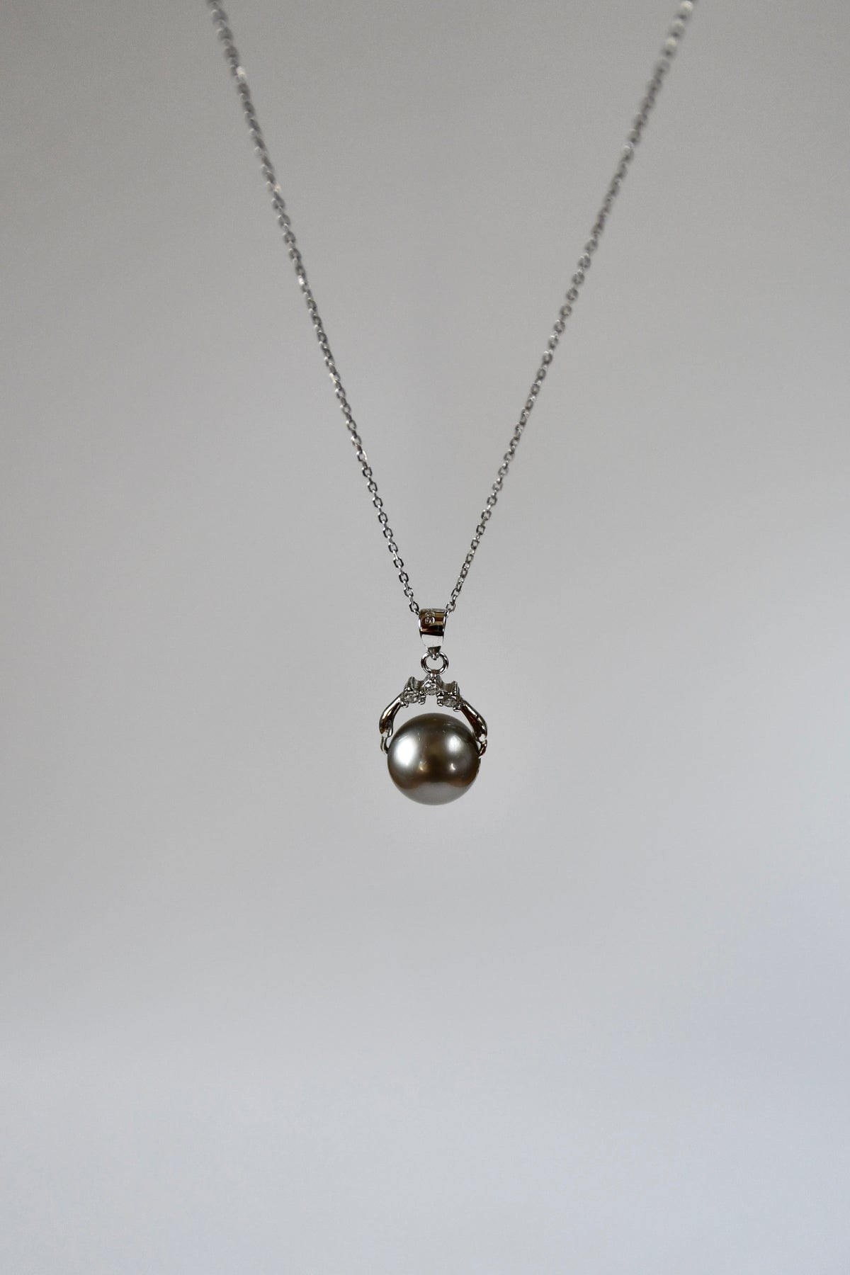Collier Perle de Tahiti sur chaine Argent 925