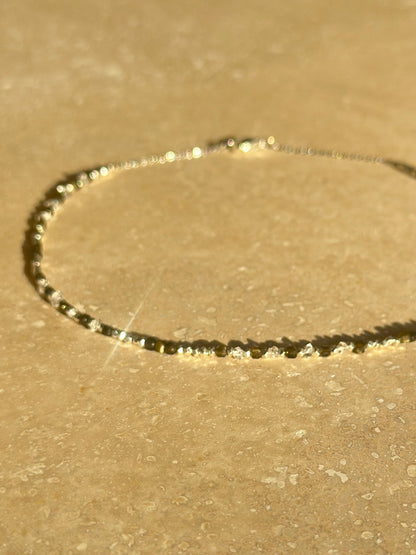 Obsidienne & Diamant Herkimer