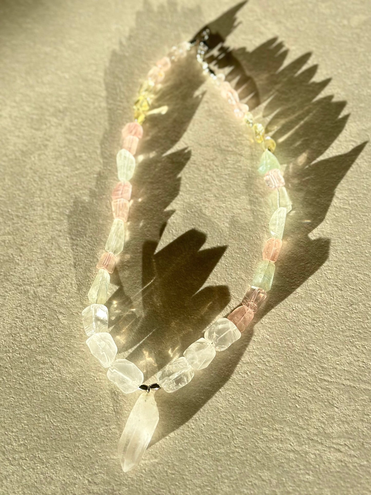 Collier multi Quartz