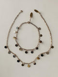 Set collana + cavigliera in madreperla