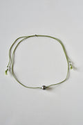 Collier perle de Tahiti sur soie