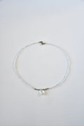 #93 Collana Diamanti Herkimer & Cristallo di Rocca