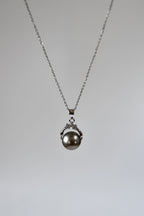 Collier Perle de Tahiti sur chaine Argent 925