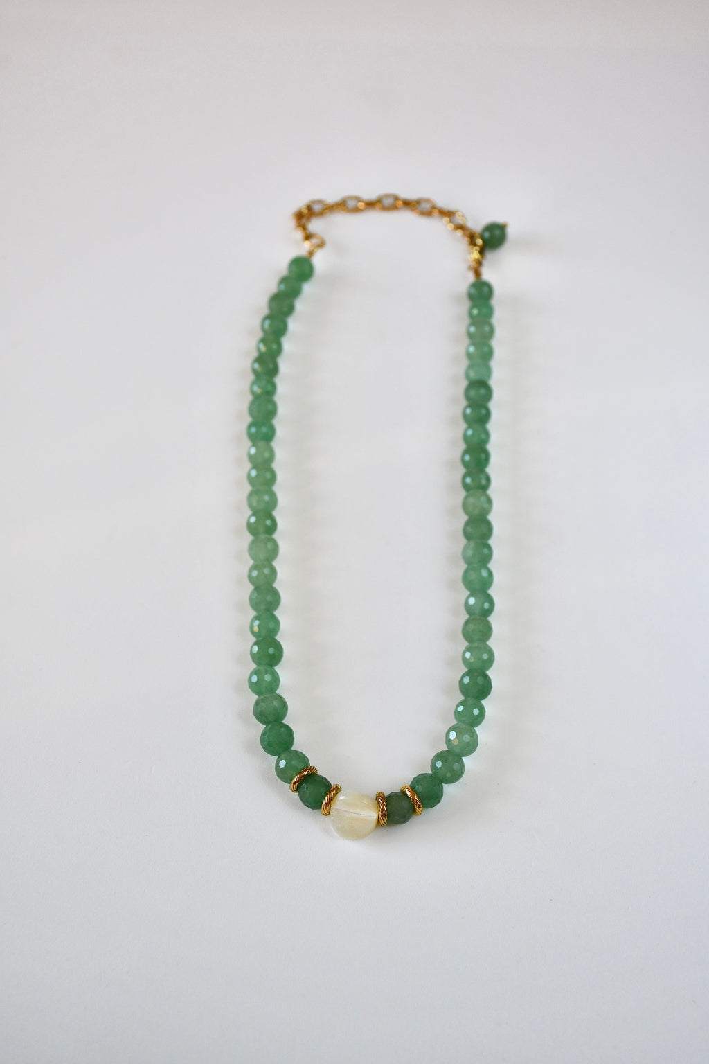 Collier aventurine — Chance douce