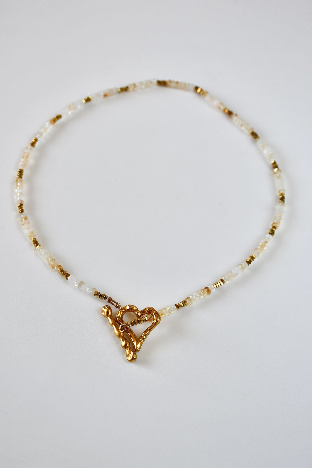 Collier fin Citrine — lumière et joie intérieure
